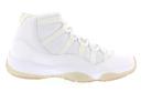 Air Jordan 11 Retro Anniversary Shoes - Size 8.5 - White/Metallic Silver