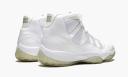 Air Jordan 11 Retro Anniversary Shoes - Size 8.5 - White/Metallic Silver