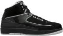 Air Jordan 2 Retro QF 'Black White' Mens Sneakers - Size 8.0