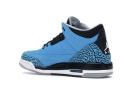 Air Jordan 3 Retro BG 4.5Y Shoes Dark Powder Blue / White 398614 406