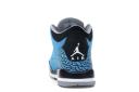 Air Jordan 3 Retro BG 4.5Y Shoes Dark Powder Blue / White 398614 406