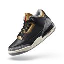 Air Jordan 3 Retro 'Black Gold' Sneakers | Women's Size 5.5