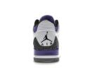Air Jordan 3 Retro 'Dark Iris' Sneakers | White | Men's Size 15