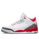 Air Jordan 3 Retro 'Fire Red' 2022 Mens Sneakers - Size 3.5