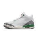 Air Jordan 3 Retro 'Lucky Green' Sneakers | White | Women's Size 9.5