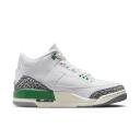 Air Jordan 3 Retro 'Lucky Green' Sneakers | White | Women's Size 9.5