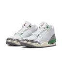 Air Jordan 3 Retro 'Lucky Green' Sneakers | White | Women's Size 9.5