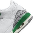 Air Jordan 3 Retro 'Lucky Green' Sneakers | White | Women's Size 9.5