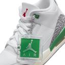 Air Jordan 3 Retro 'Lucky Green' Sneakers | White | Women's Size 9.5