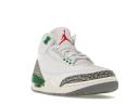 Air Jordan 3 Retro 'Lucky Green' Sneakers | White | Women's Size 9.5