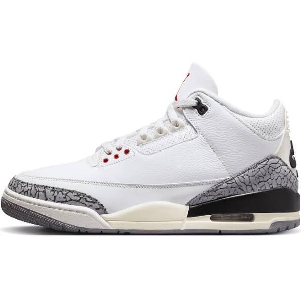 Air Jordan 3 Retro 'White Cement Reimagined' Sneakers | Men's Size 4.5