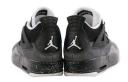 Air Jordan 4 Retro (GS) Black/White 'Fear Pack'
