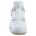 Air Jordan 4 Retro GS 'Linen' Sneakers | White | Kid's