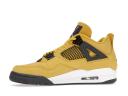 Air Jordan 4 Retro 'Lightning' 2021 Sneakers | Yellow | Men's Size 5.5
