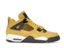 Air Jordan 4 Retro 'Lightning' 2021 Sneakers | Yellow | Men's Size 5.5
