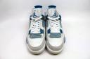 Air Jordan 4 Retro Off White/Military Blue