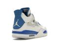Air Jordan 4 Retro Off White/Military Blue