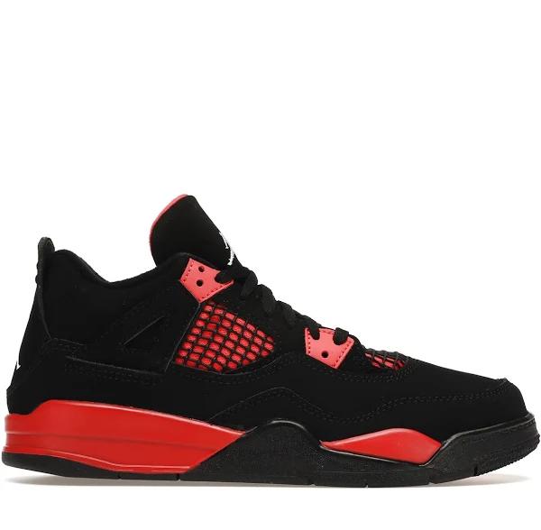 Air Jordan 4 Retro PS 'Red Thunder' Sneakers | Kid's Size 10.5