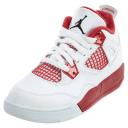 Air Jordan 4 Retro PS 'White Cement' Youth Sneakers - Size 12.0