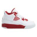 Air Jordan 4 Retro PS 'White Cement' Youth Sneakers - Size 12.0