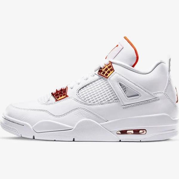 Air Jordan 4 Retro 'Purple Metallic' Mens Sneakers - Size 17.0
