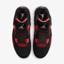 Air Jordan 4 Retro Red Thunder Shoes - Size 14 - Black/white-red