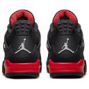Air Jordan 4 Retro Red Thunder Shoes - Size 14 - Black/white-red