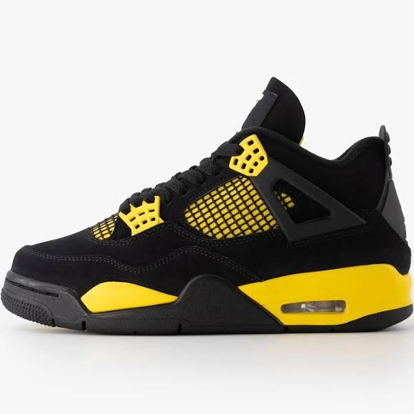 Air Jordan 4 Retro 'Thunder' 2023 Sneakers | Black | Men's Size 12.5