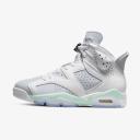 Air Jordan 6 Retro Women's Shoe - White