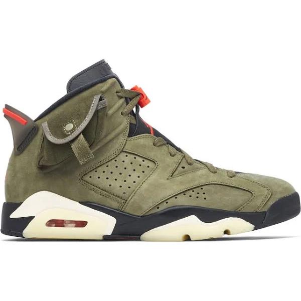 Air Jordan 6 x Travis Scott Medium Olive | Size 5.5