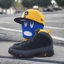 Air Jordan 9 Retro 'University Gold' Shoes - Size 9.5