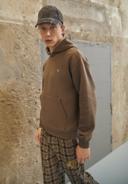 Air Jordan Essential Mens Fleece Pullover Hoodie Palomino/White S