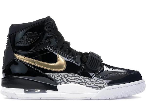Air Jordan Legacy 312 Black Gold Patent