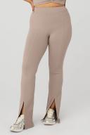 Airbrush High-Waist Flutter Legging in Taupe Beige, Size: Medium | Alo Yoga