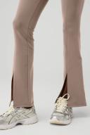 Airbrush High-Waist Flutter Legging in Taupe Beige, Size: Medium | Alo Yoga