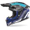 Airoh Aviator 3 League Blue Helmet XXL - Motocross Helmets