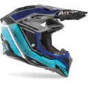 Airoh Aviator 3 League Blue Helmet XXL - Motocross Helmets