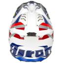 Airoh Aviator 3 Rainbow MX Helmet Blue-Red L