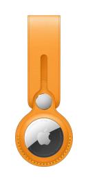 Airtag Leather Loop — California Poppy - Apple MM023FE/A