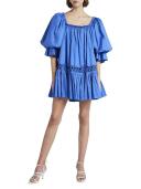 AJE Inspiration Mini Dress in Colour Marine Blue Size 4
