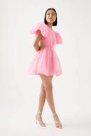 AJE Simplicity Cut Out Mini Dress | Pink | Size 16 | Shopbop
