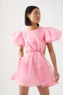 AJE Simplicity Cut Out Mini Dress | Pink | Size 16 | Shopbop
