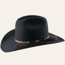 Akubra Rough Rider Hat - 5 Colours, 63 / Black