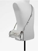 Aldo Adridan Embellished Bow Mini Bag in Silver