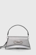 Aldo Adridan Embellished Bow Mini Bag in Silver