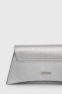 Aldo Adridan Embellished Bow Mini Bag in Silver