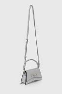 Aldo Adridan Embellished Bow Mini Bag in Silver