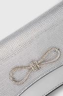 Aldo Adridan Embellished Bow Mini Bag in Silver