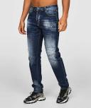 Alessandro Zavetti Amarossi Loose Fit Denim Jean - Blue - Size - 34