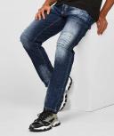 Alessandro Zavetti Amarossi Loose Fit Denim Jean - Blue - Size - 34